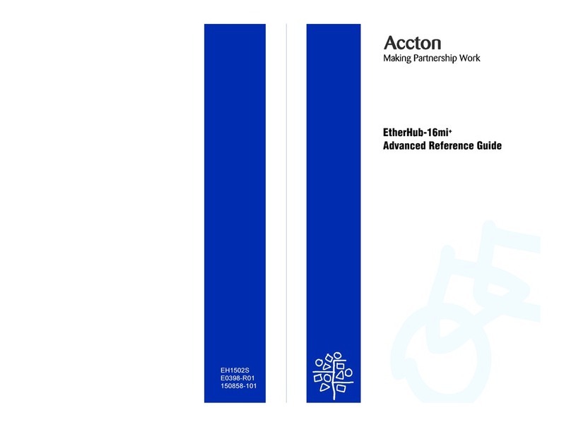 Accton Technology ETHERHUB-16MI+ E0398-R01 User manual