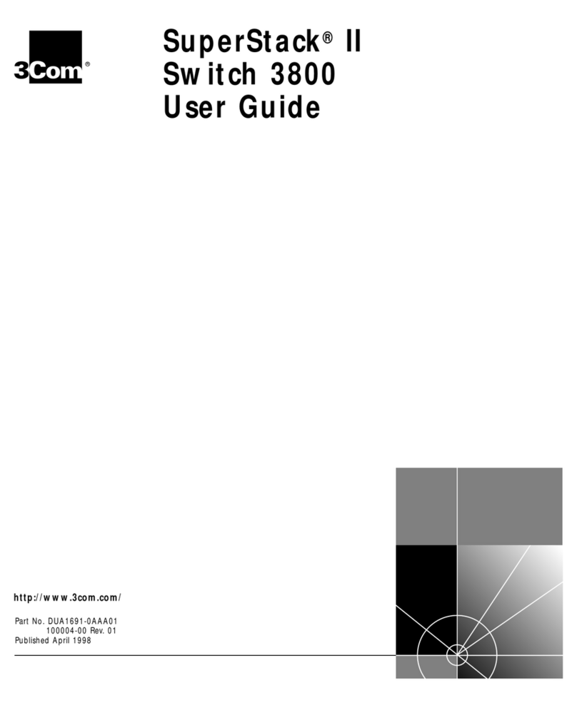 3Com 3800 User manual