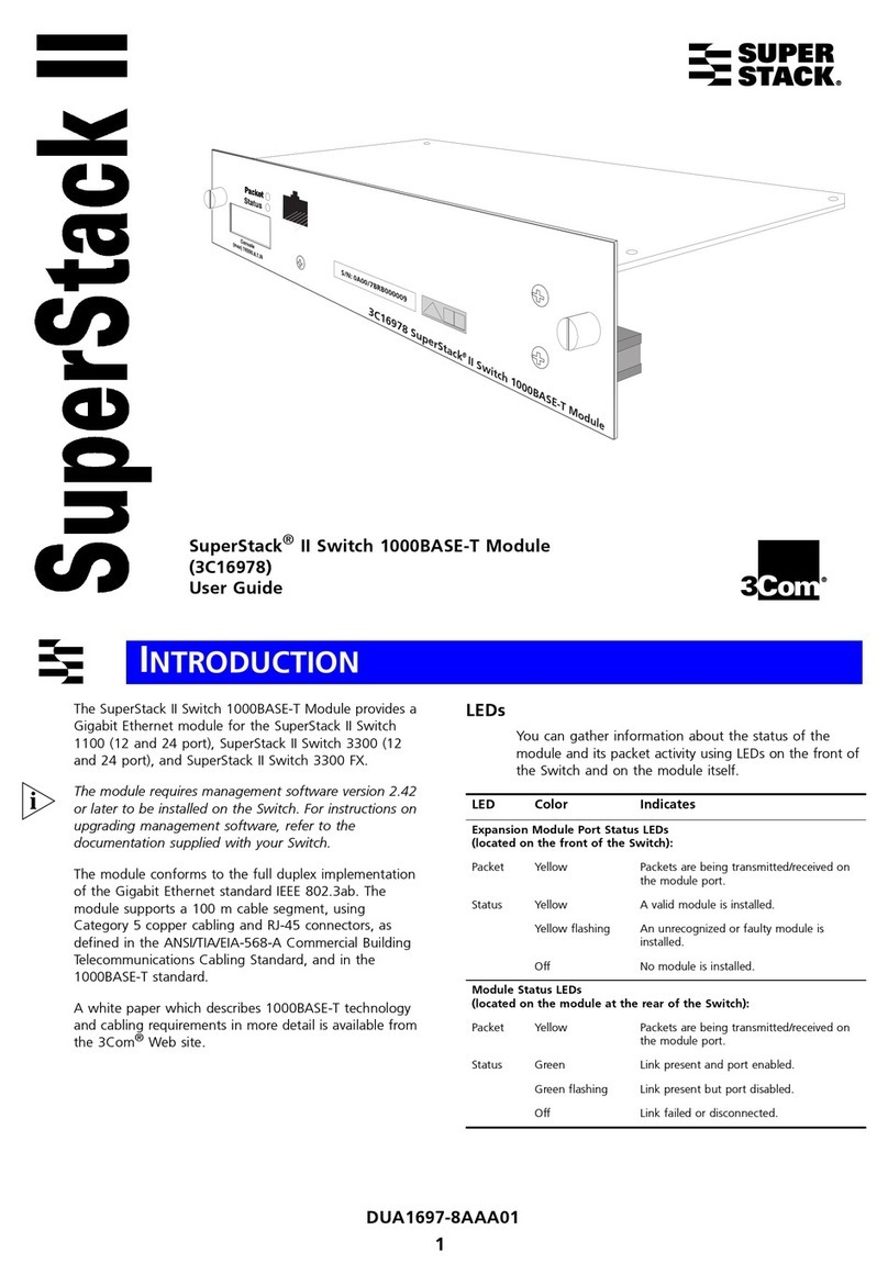 3Com 1000BASE User manual