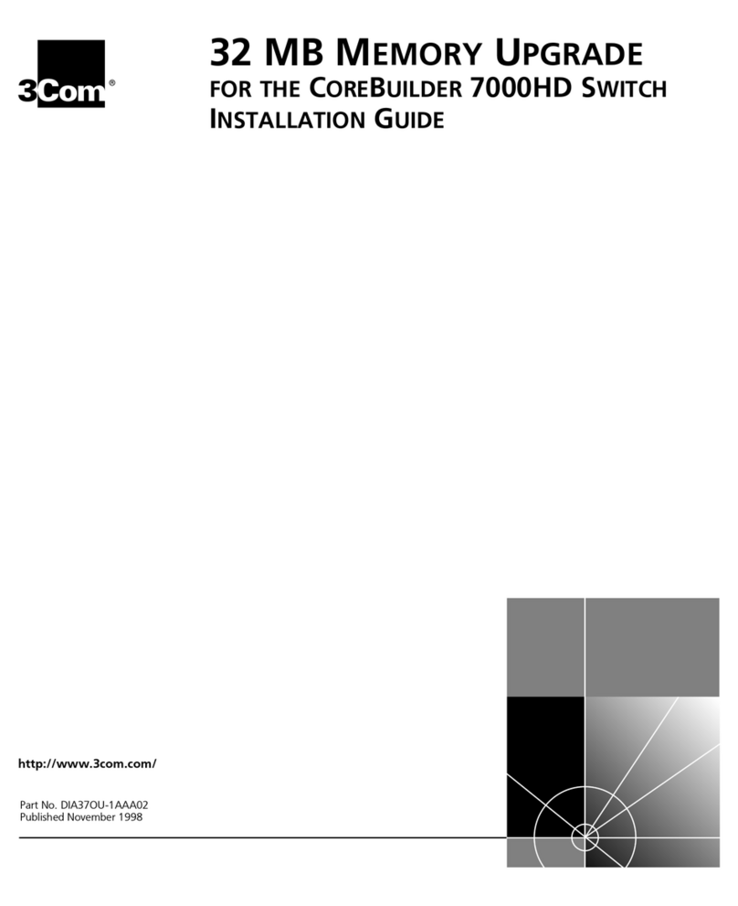 3Com COREBUILDER 7000HD User manual