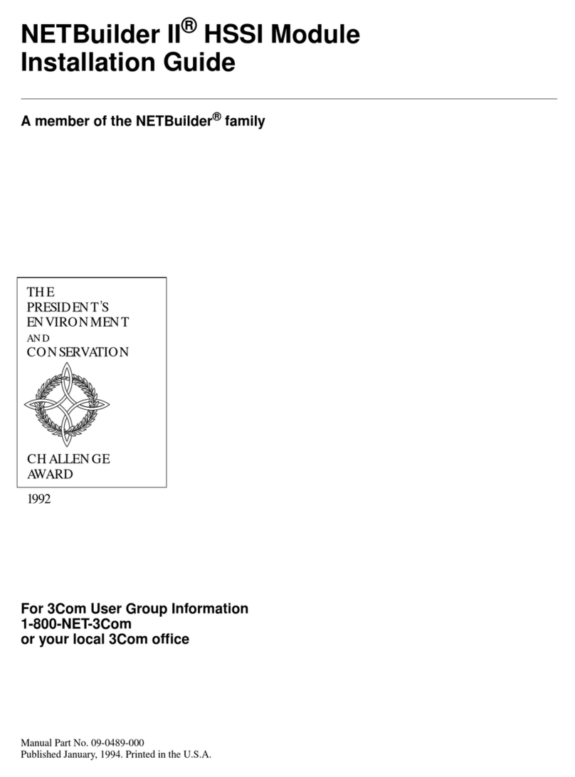 3Com NETBuilder II User manual