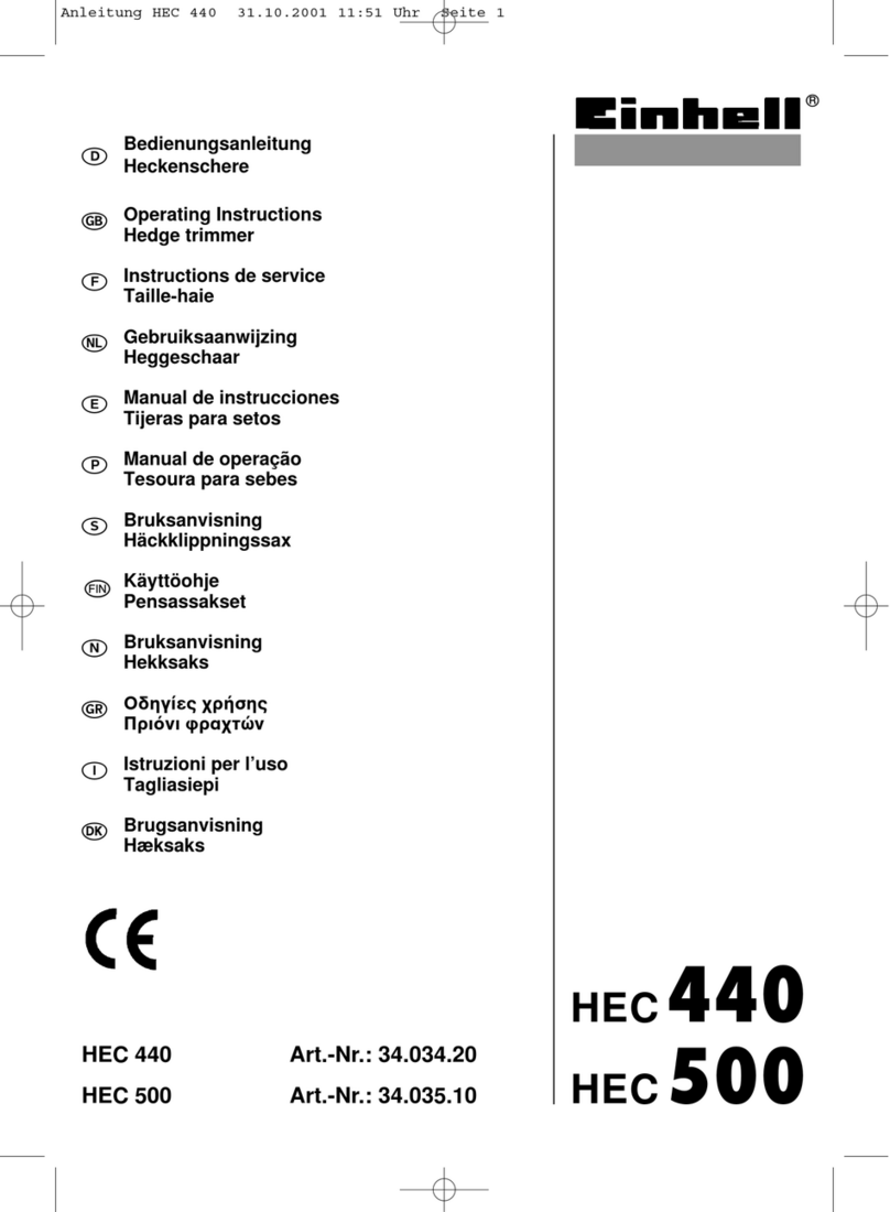 EINHELL HEC 440 User manual