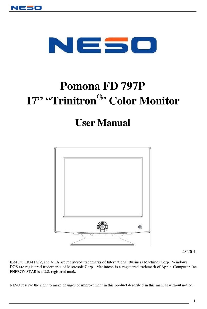 NESO Technology Trinitron User manual
