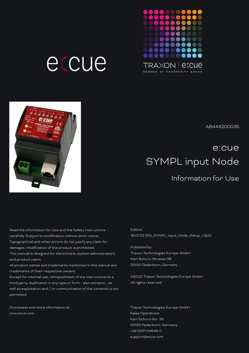 ECUE SYMPL input Node Specification sheet