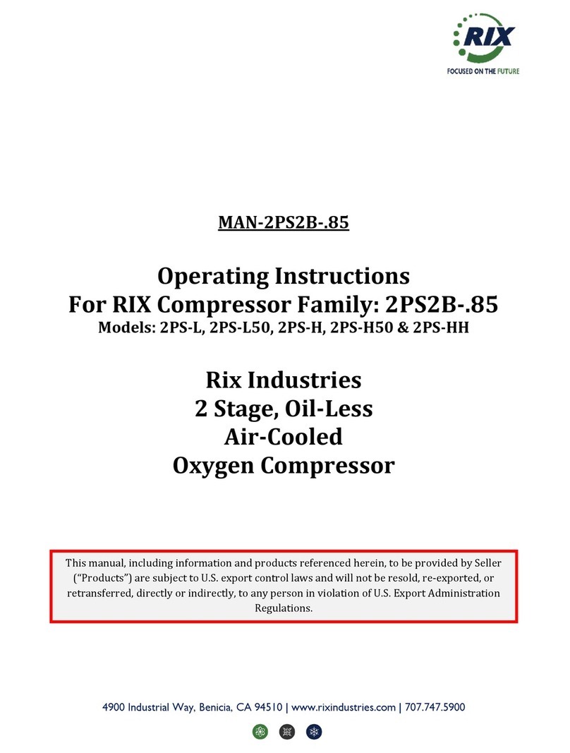 RIX Industries MAN-2PS2B-.85 User manual