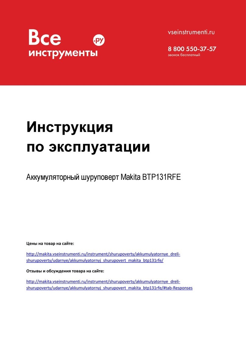 Makita BTP131RFE instruction manual