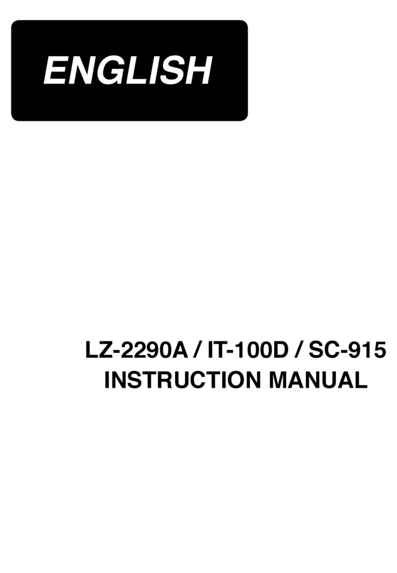JUKI IT-100D User manual