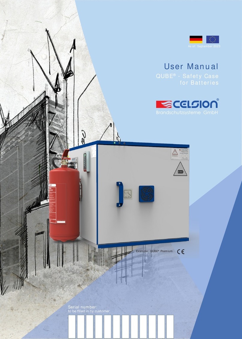 CELSION QUBE Basic Plus User manual