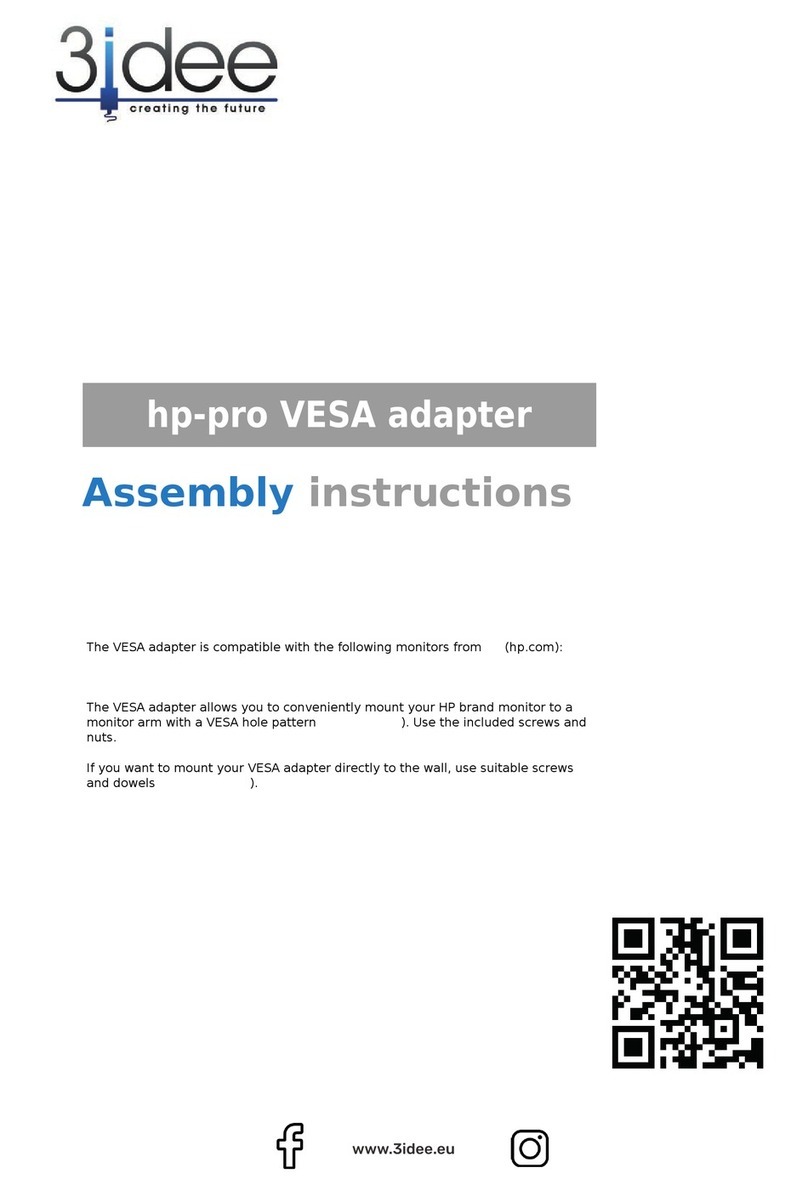 3idee hp-pro User manual