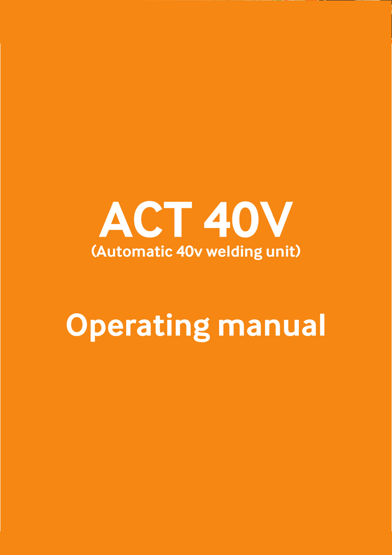 Advance Welding ACT40 User manual