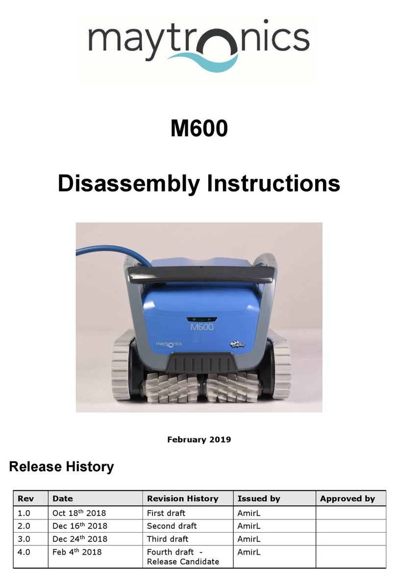 Maytronics Dolphin M600 Installation instructions
