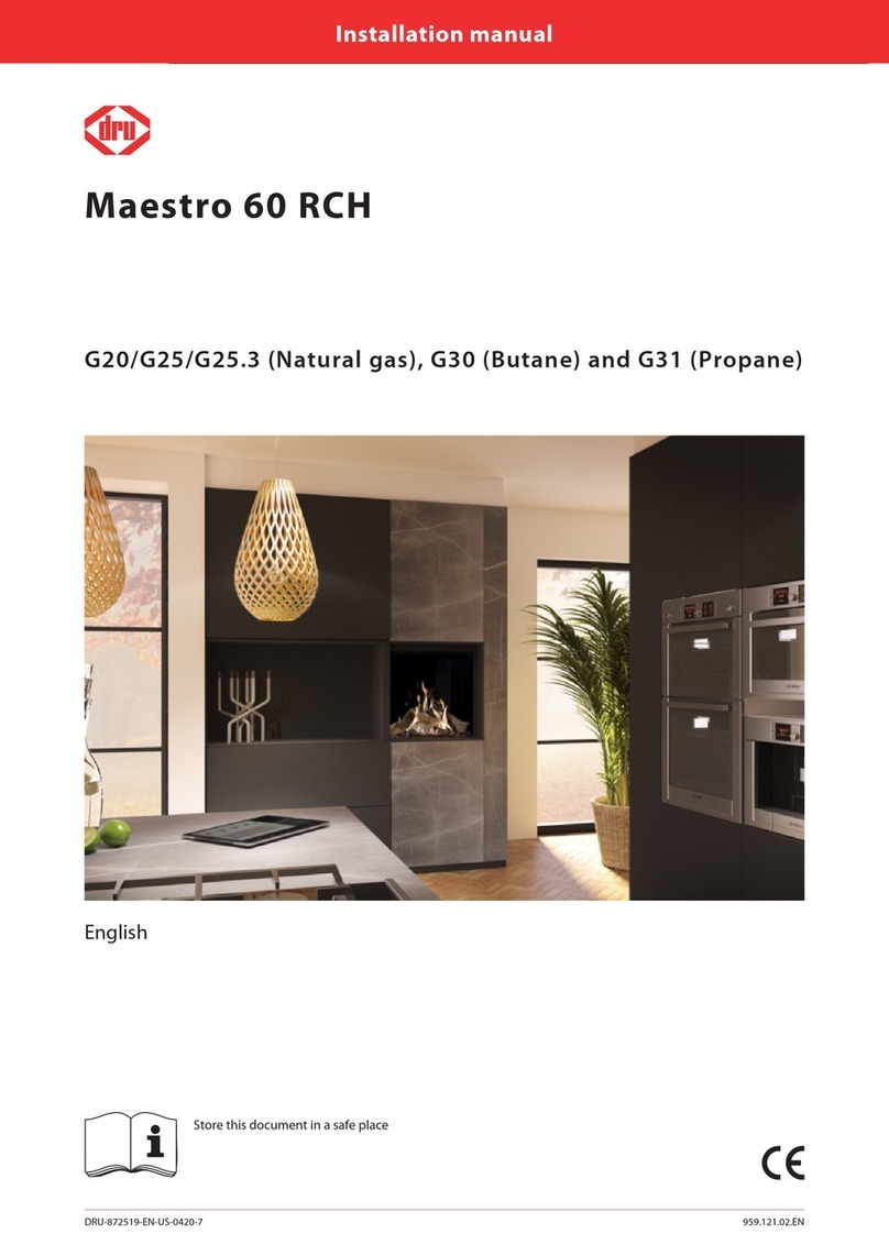 Dru Maestro 60 RCH User manual