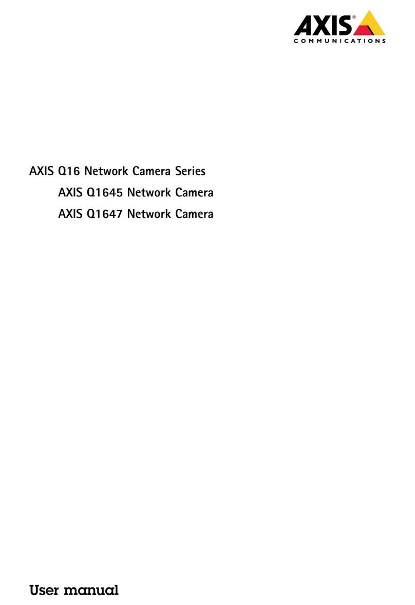 Axis Q1645 User manual