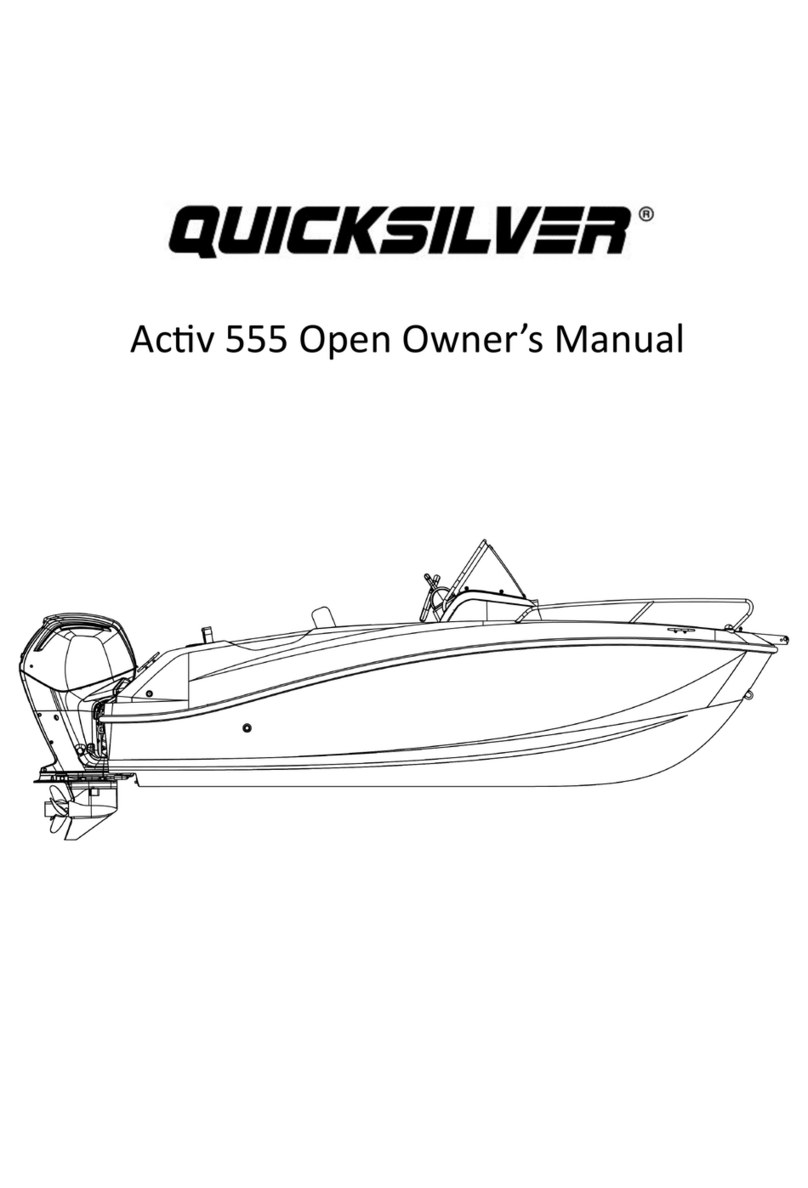 Quicksilver Activ 555 User manual Quicksilver Activ 555 User manual