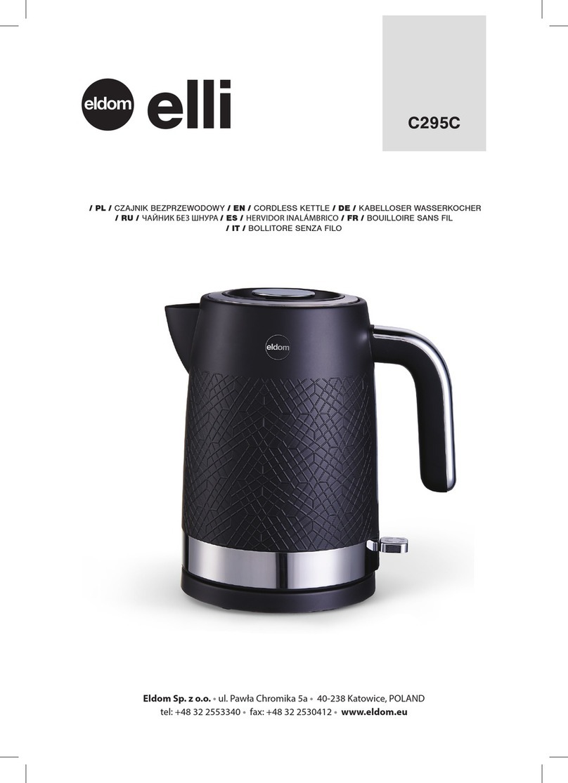 Eldom elli User manual