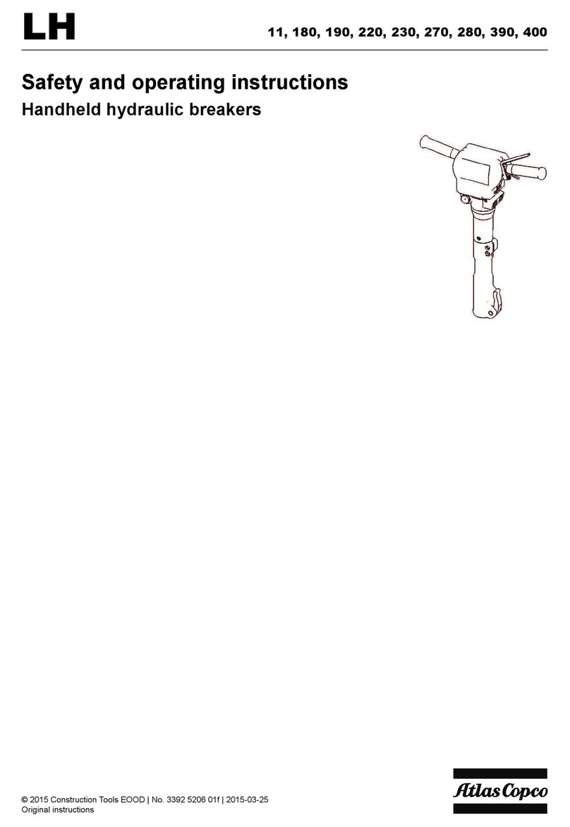 Atlas Copco LH 190 Maintenance and service guide