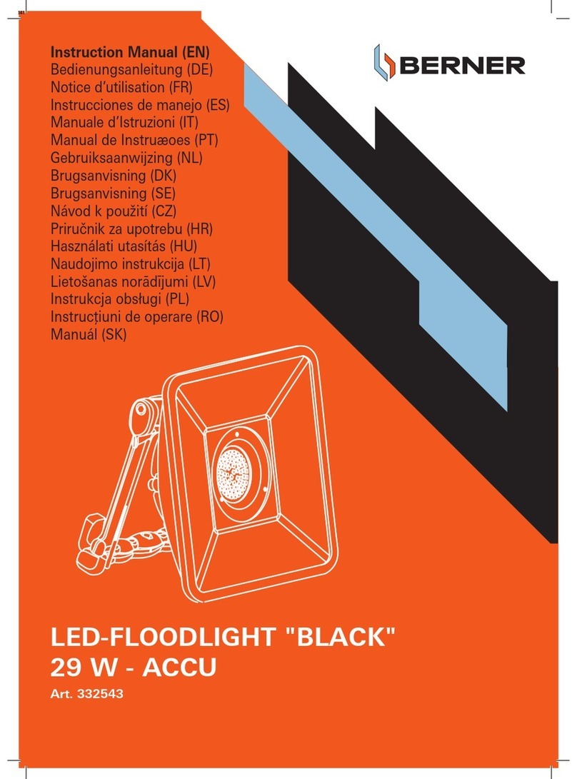 Berner BLACK User manual