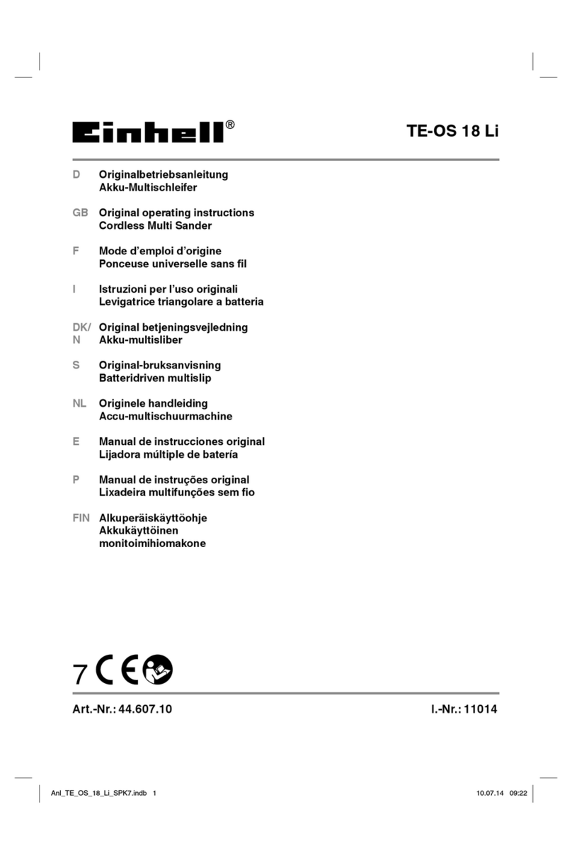 EINHELL 44.607.10 User manual
