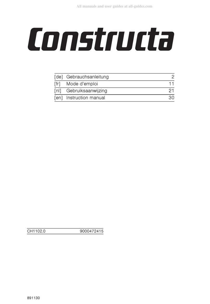 CONSTRUCTA CH1102.0 User manual