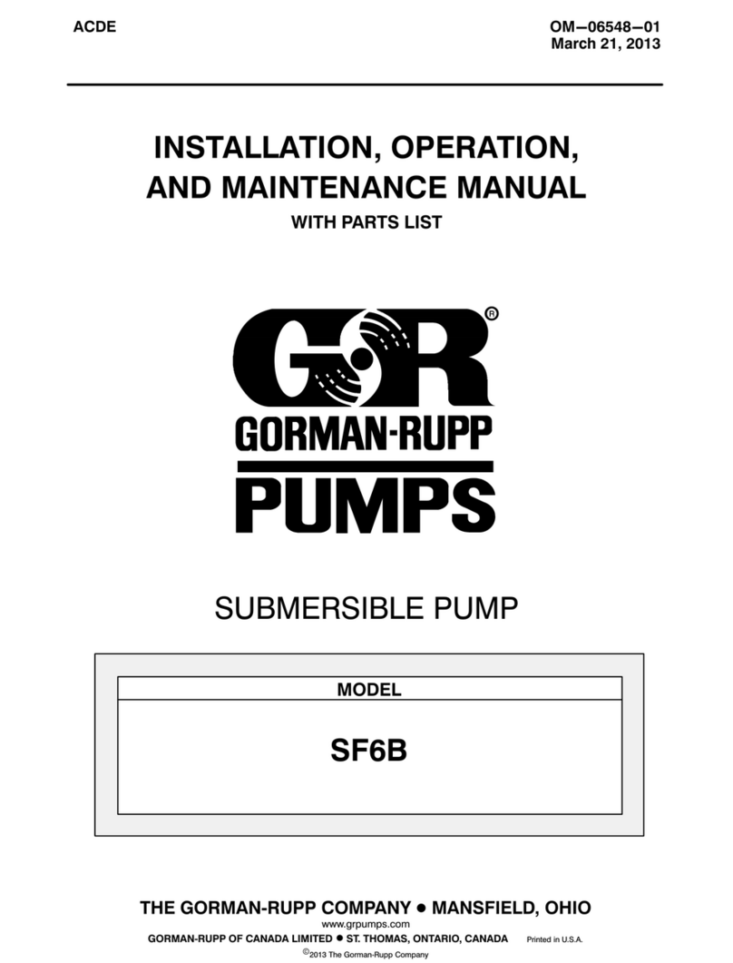 GORMAN-RUPP PUMPS SF6B Application guide