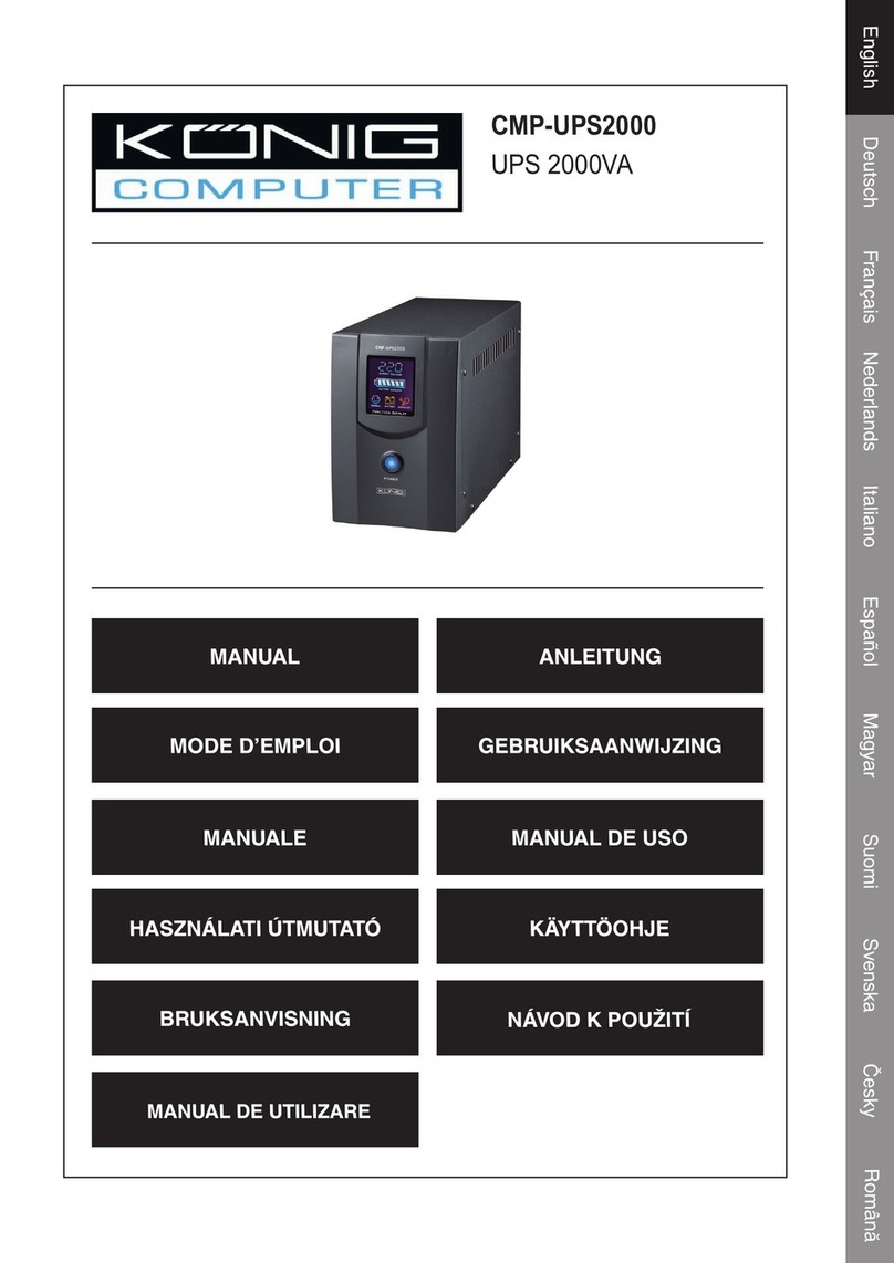 Konig CMP-UPS2000 User manual