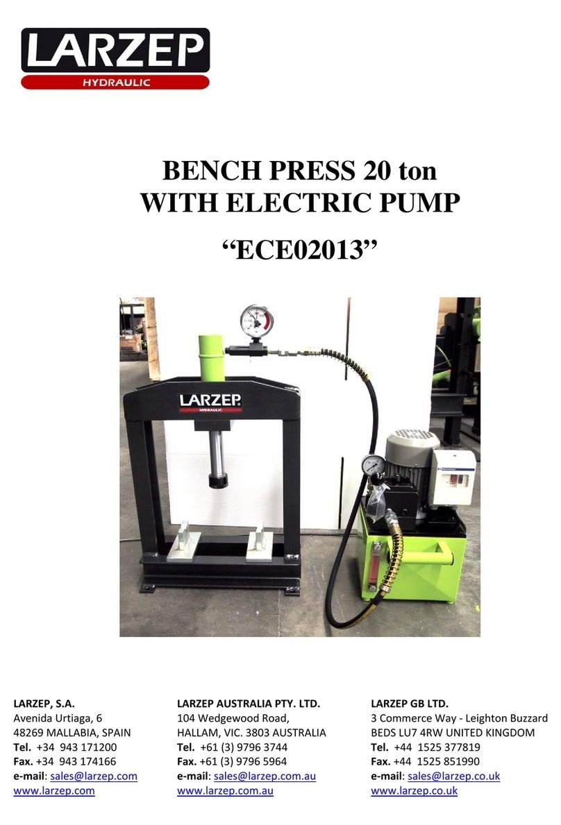 Larzep ECE02013 User manual