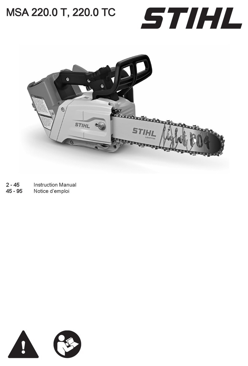 Stihl MSA 220.0 T User manual