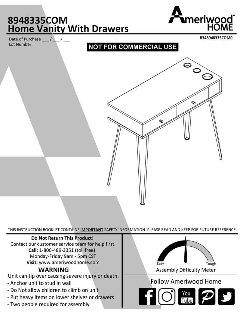 Ameriwood HOME 8948335COM User manual