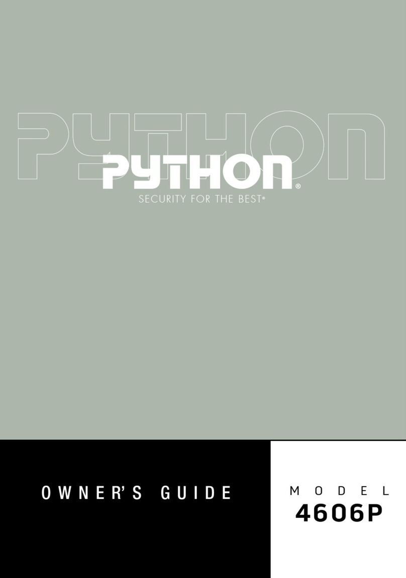 Python 44606P User manual