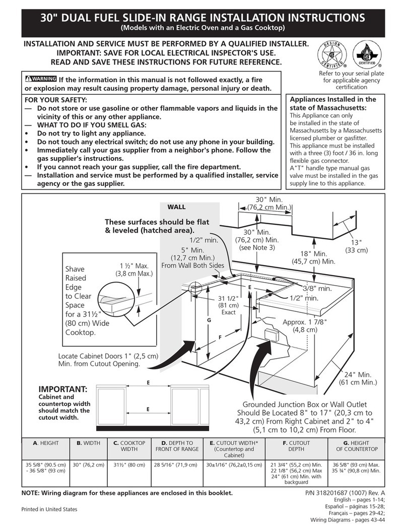 Electrolux EI30DS5CJS User manual