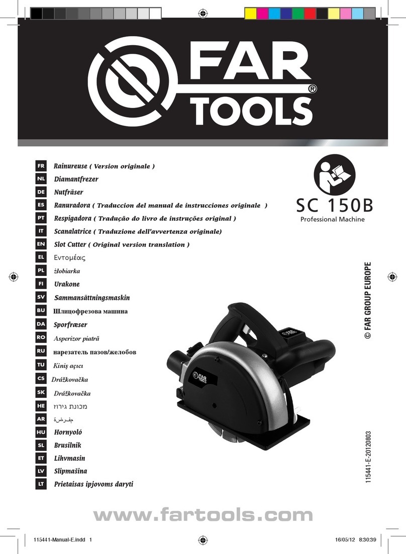 Far Tools SC 150B User manual