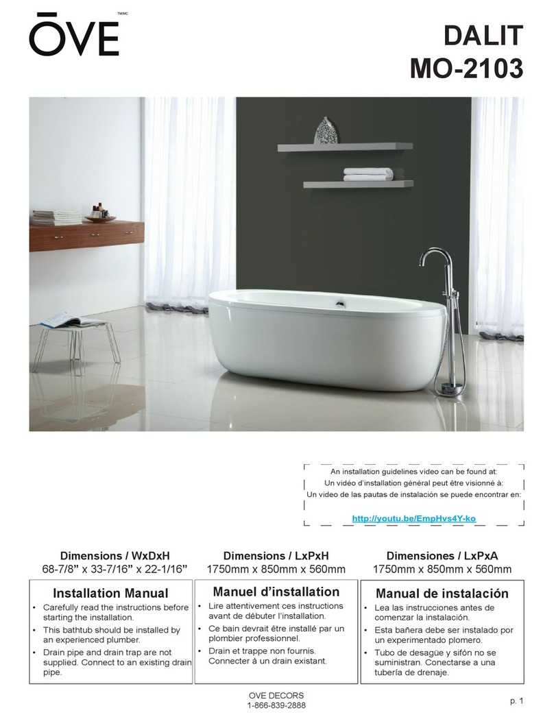 OVE DALIT MO-2103 User manual