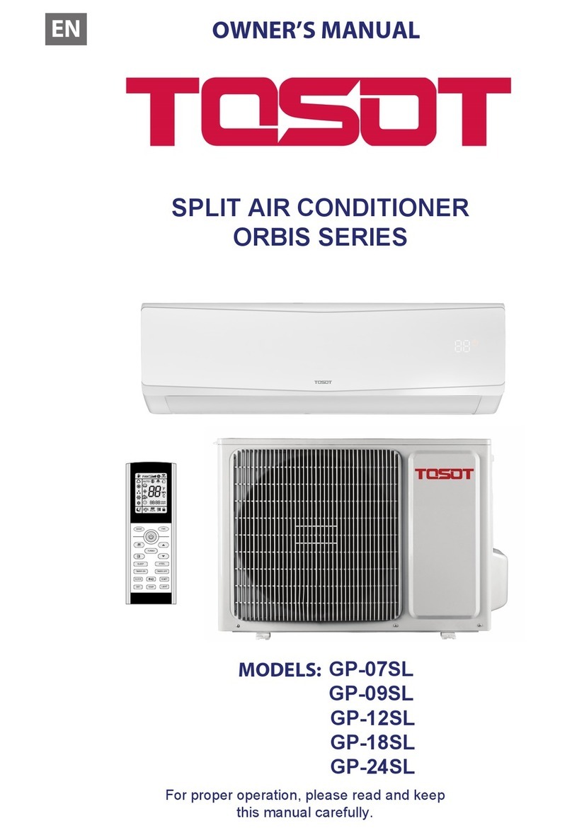 Tosot ORBIS Series User manual Tosot ORBIS Series User manual