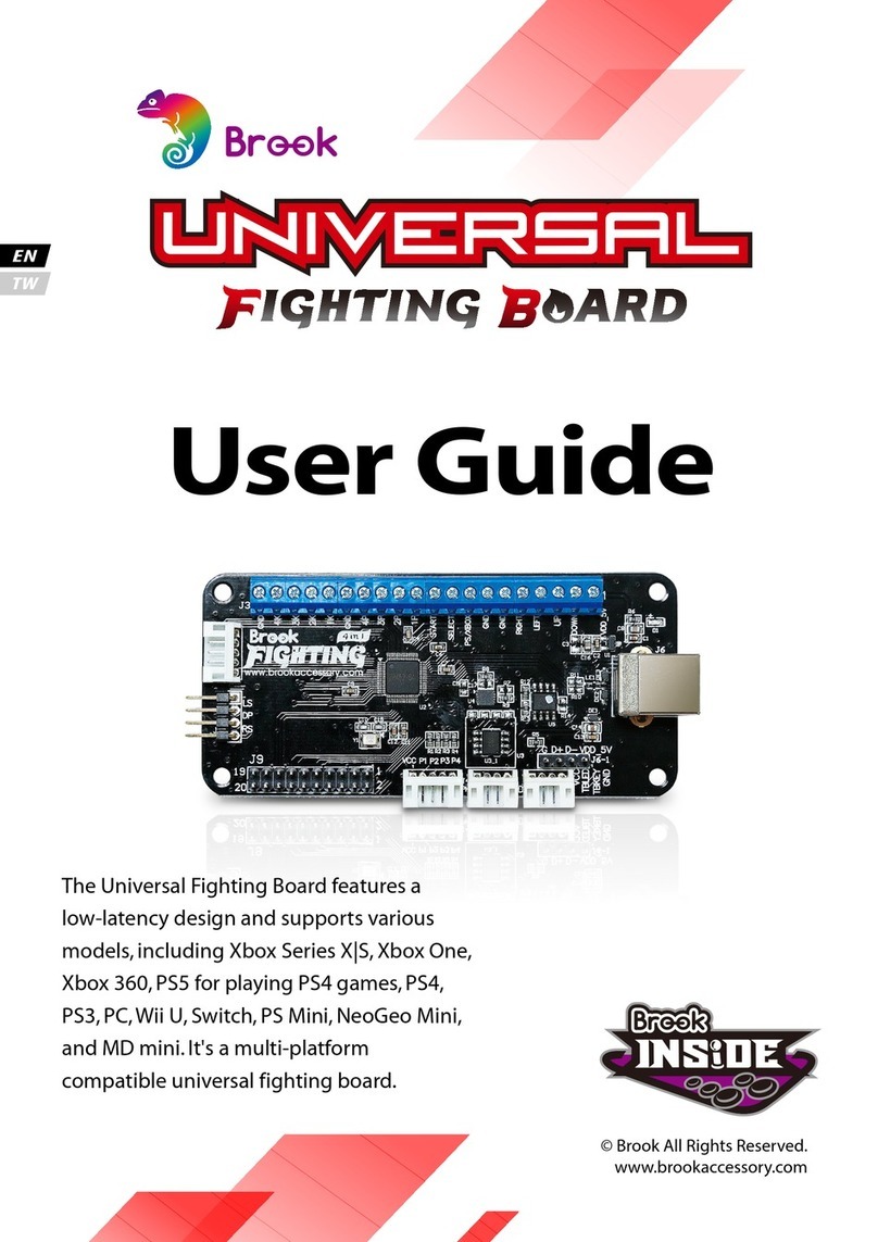 Brook Universal Fighting Board User manual