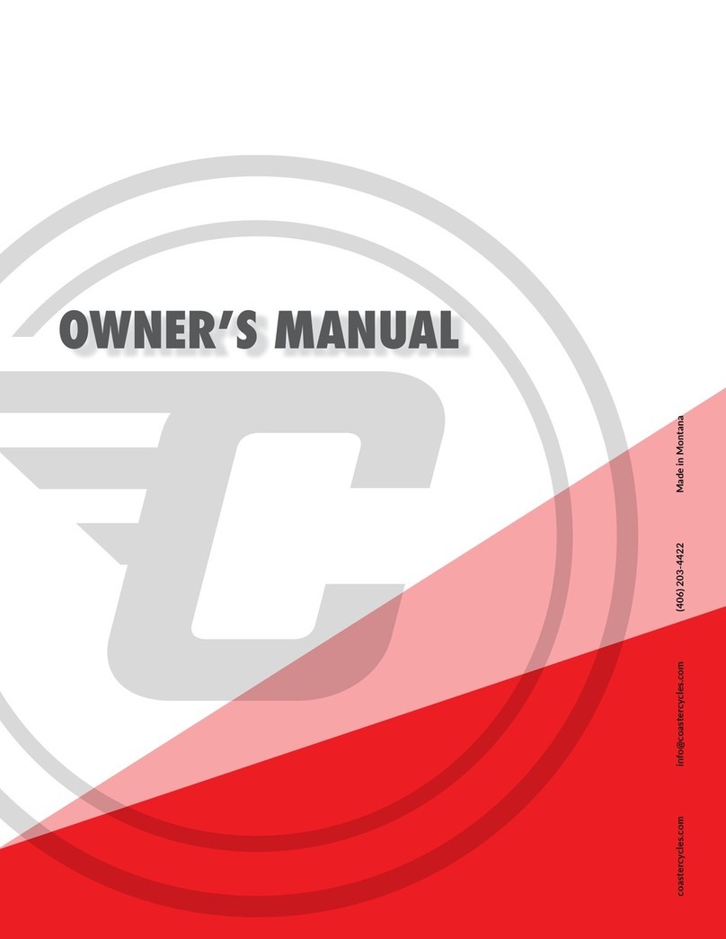 Coaster VENTURE User manual Coaster VENTURE User manual