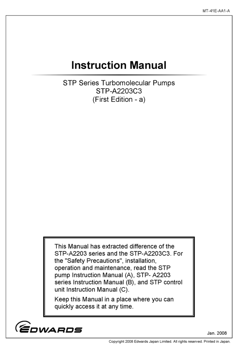 Edwards STP Series User manual
