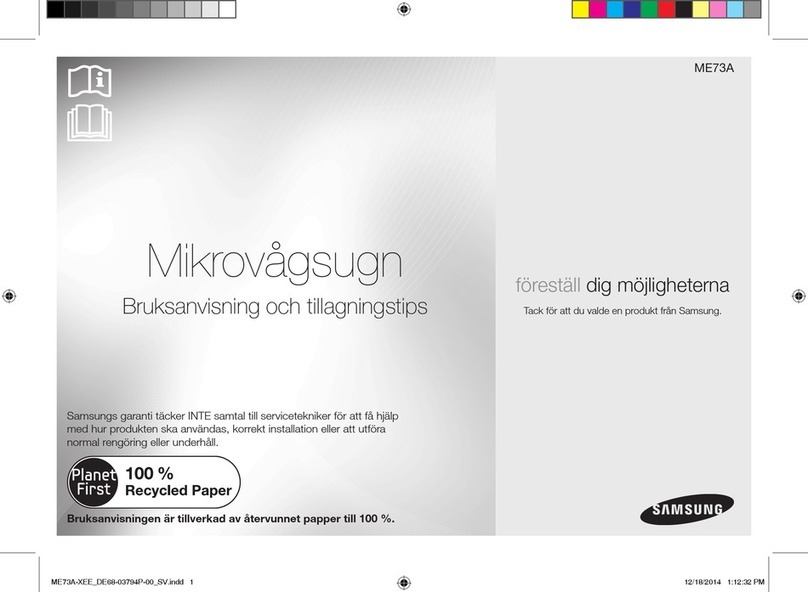 Samsung ME73A Manual