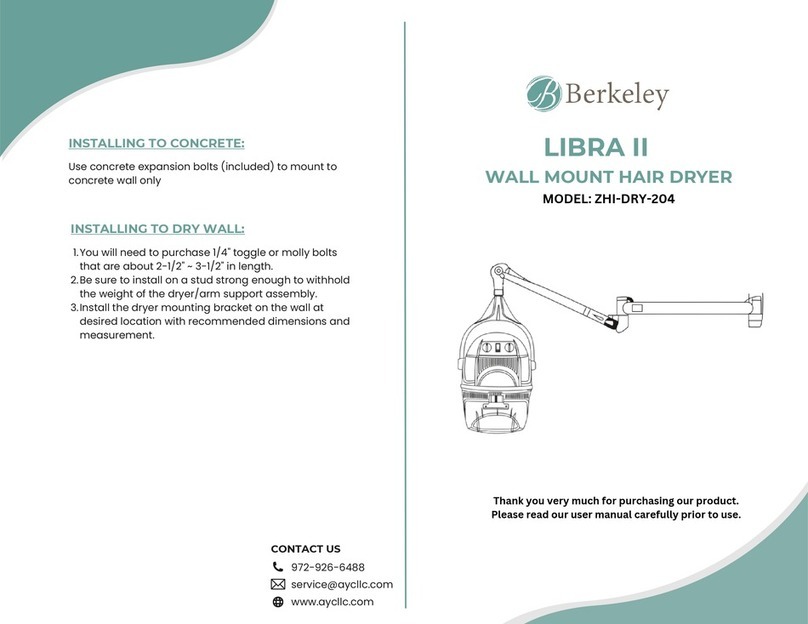 Berkeley LIBRA II User manual Berkeley LIBRA II User manual