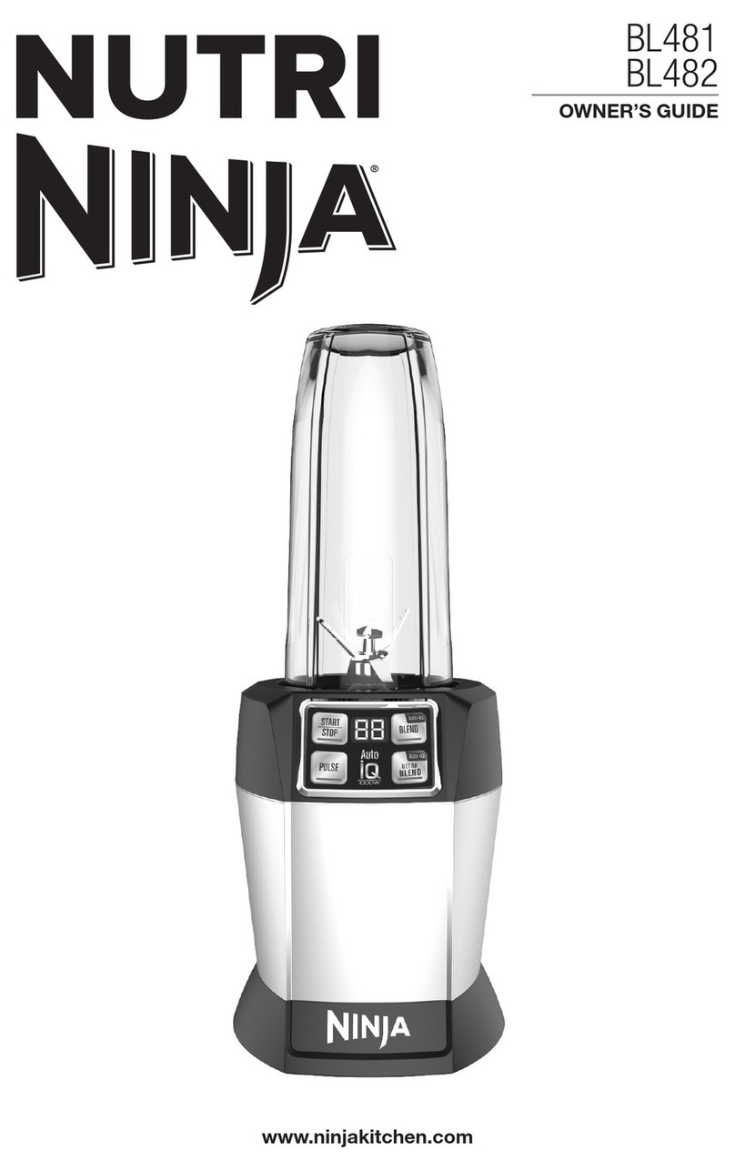 Nutri Ninja BL481 User manual