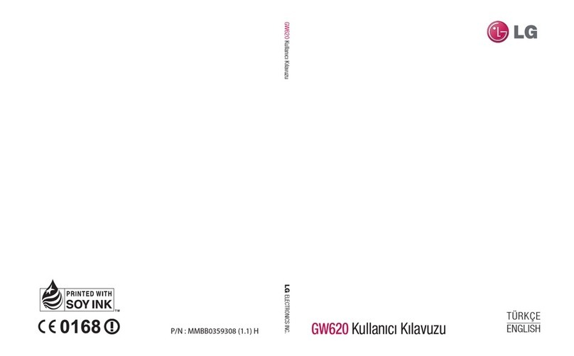 LG GW620 User manual