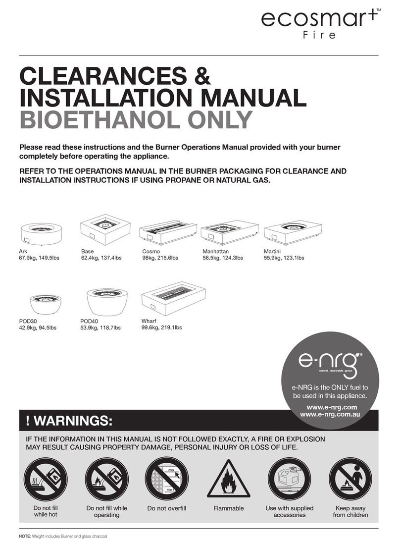 EcoSmart Fire Base User manual