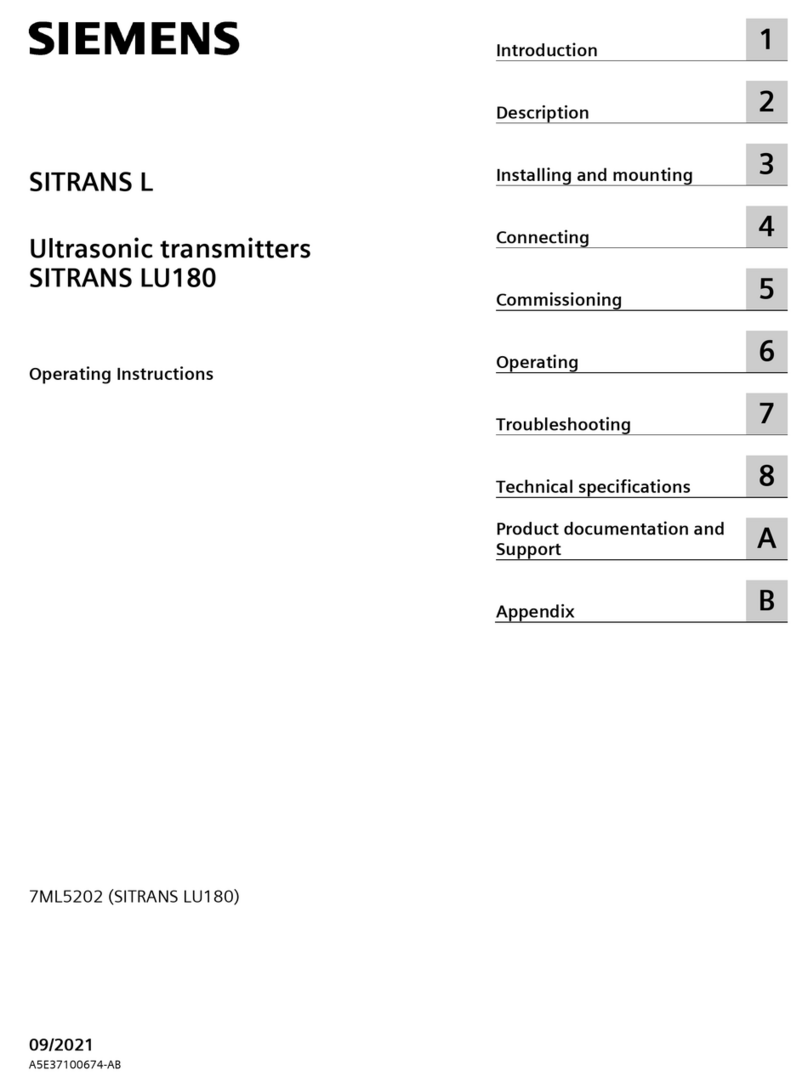 Siemens 7ML5202 User manual