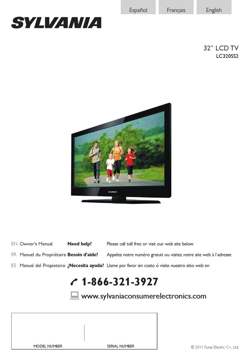 Sylvania LC320SS2 User manual