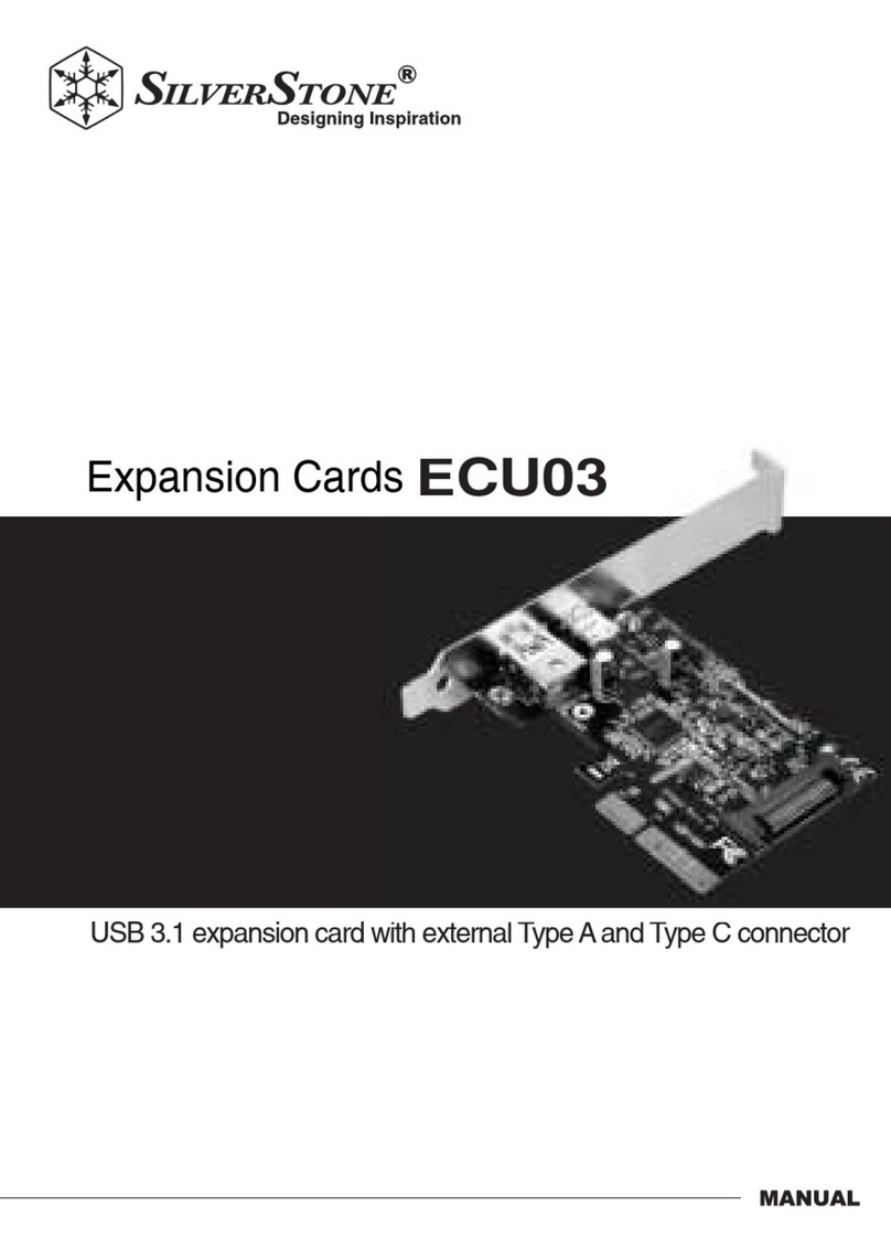 SilverStone ECU03 User manual