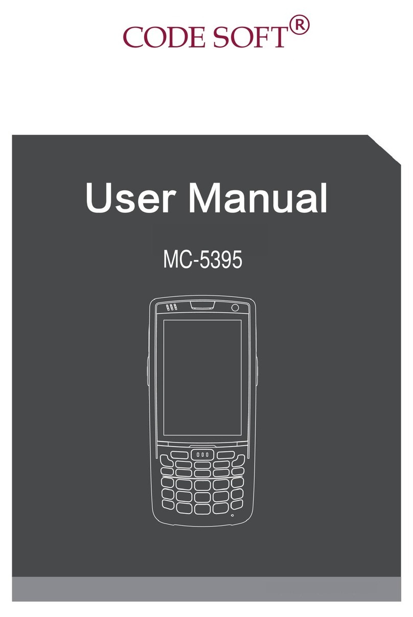 Codesoft MC-5395 User manual Codesoft MC-5395 User manual