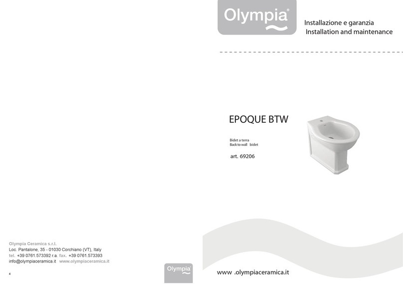 Olympia EPOQUE BTW Instruction Manual