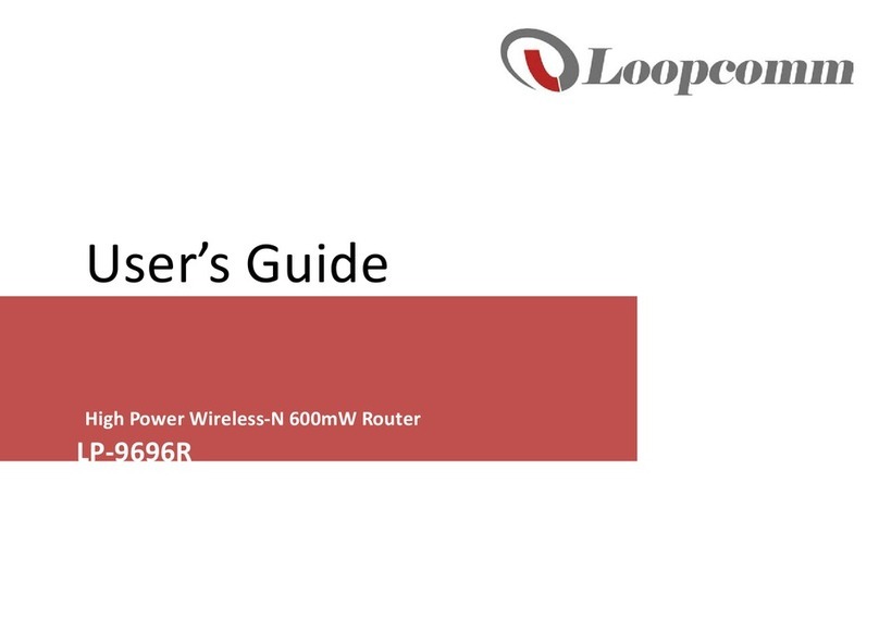 Loopcomm LP-9696R User manual