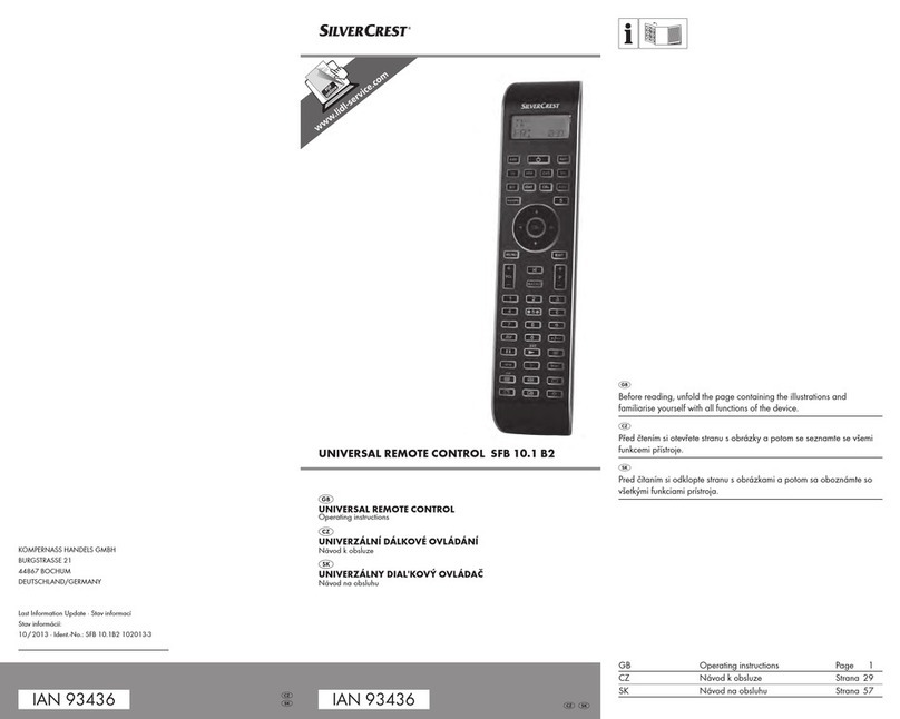 Silvercrest 93436 User manual