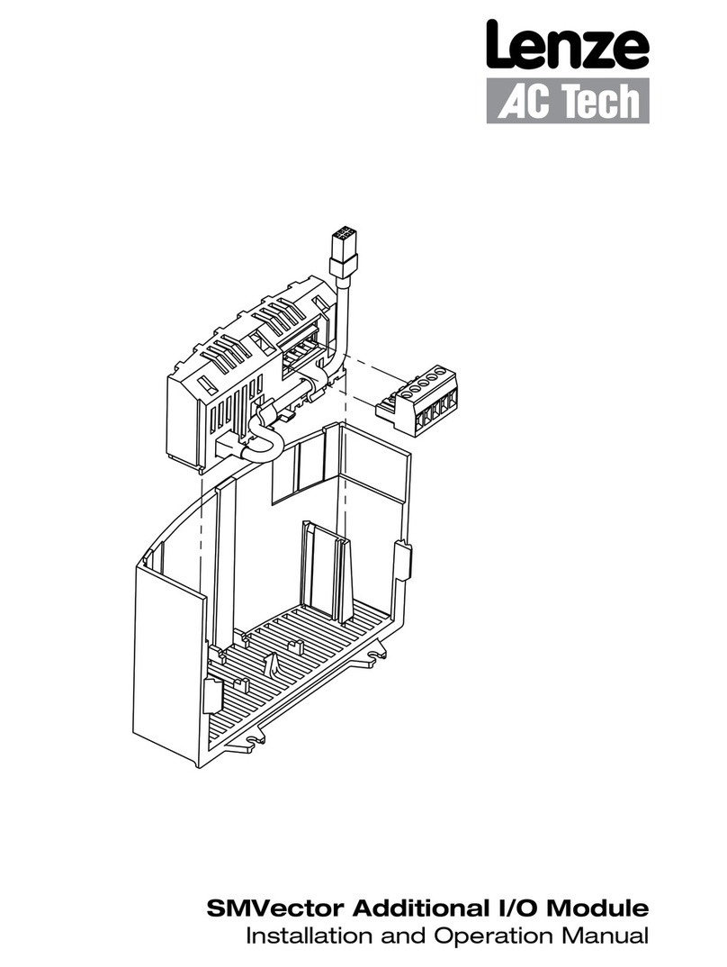 Lenze ESV112N02SFC User manual