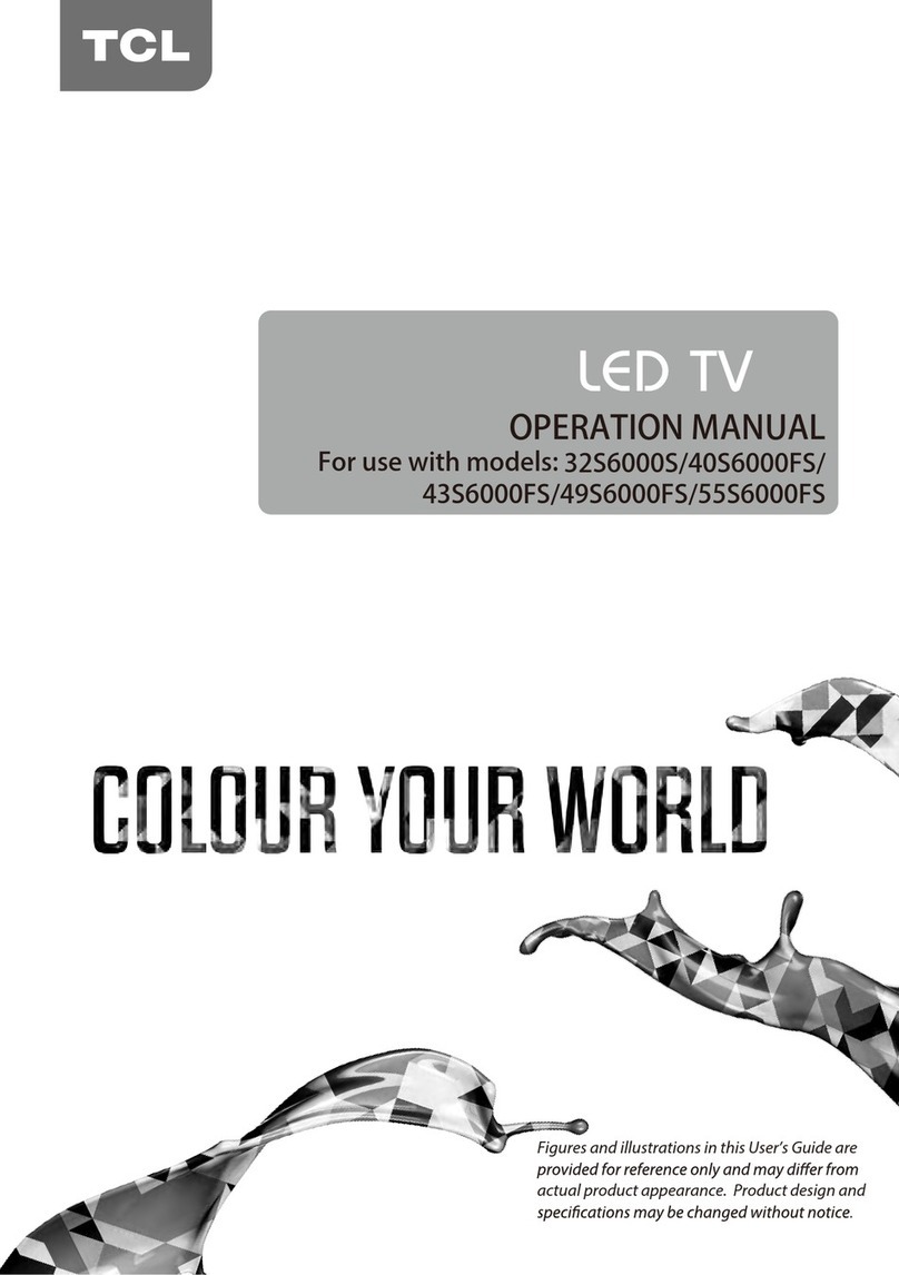 TCL 32S6000S User manual